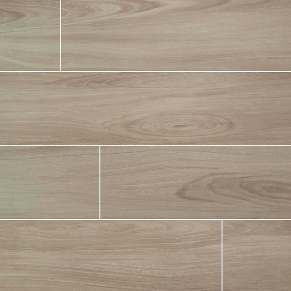 Braxton Saddle 9.84 In. X 39.37 In. Matte Porcelain Floor And Wall Tile, 5PK